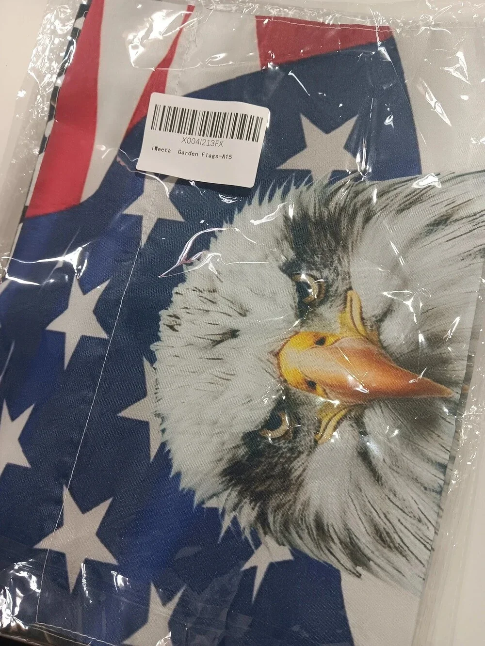 Garden Flag 12x18 Bald Eagle American Flag Freedom Outdoor Decor
